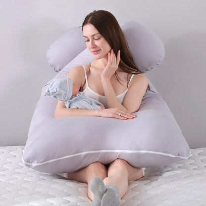 U-Shape Body Pillow for Side Sleepers - PillowHaven BodyComfort